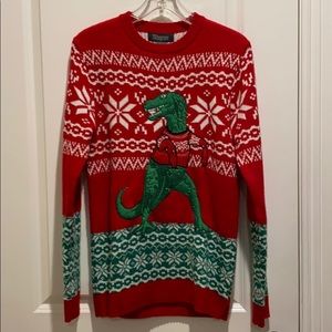T-Rex Ugly Christmas Sweater